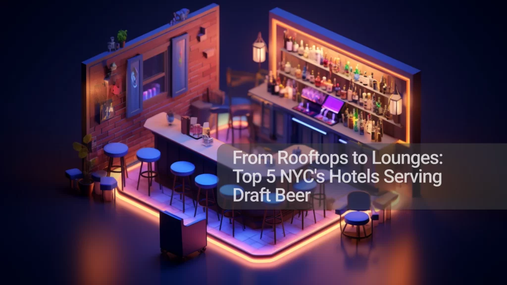 From Rooftops to Lounges_ Top 5 NYC's Hotels Serving Draft Beer