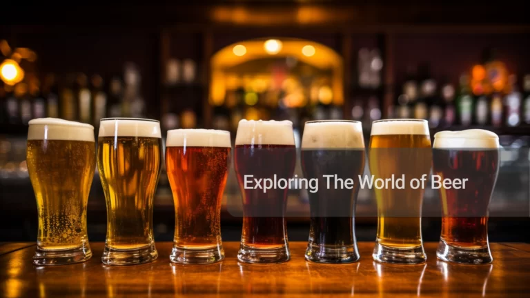 Exploring The World of Beer